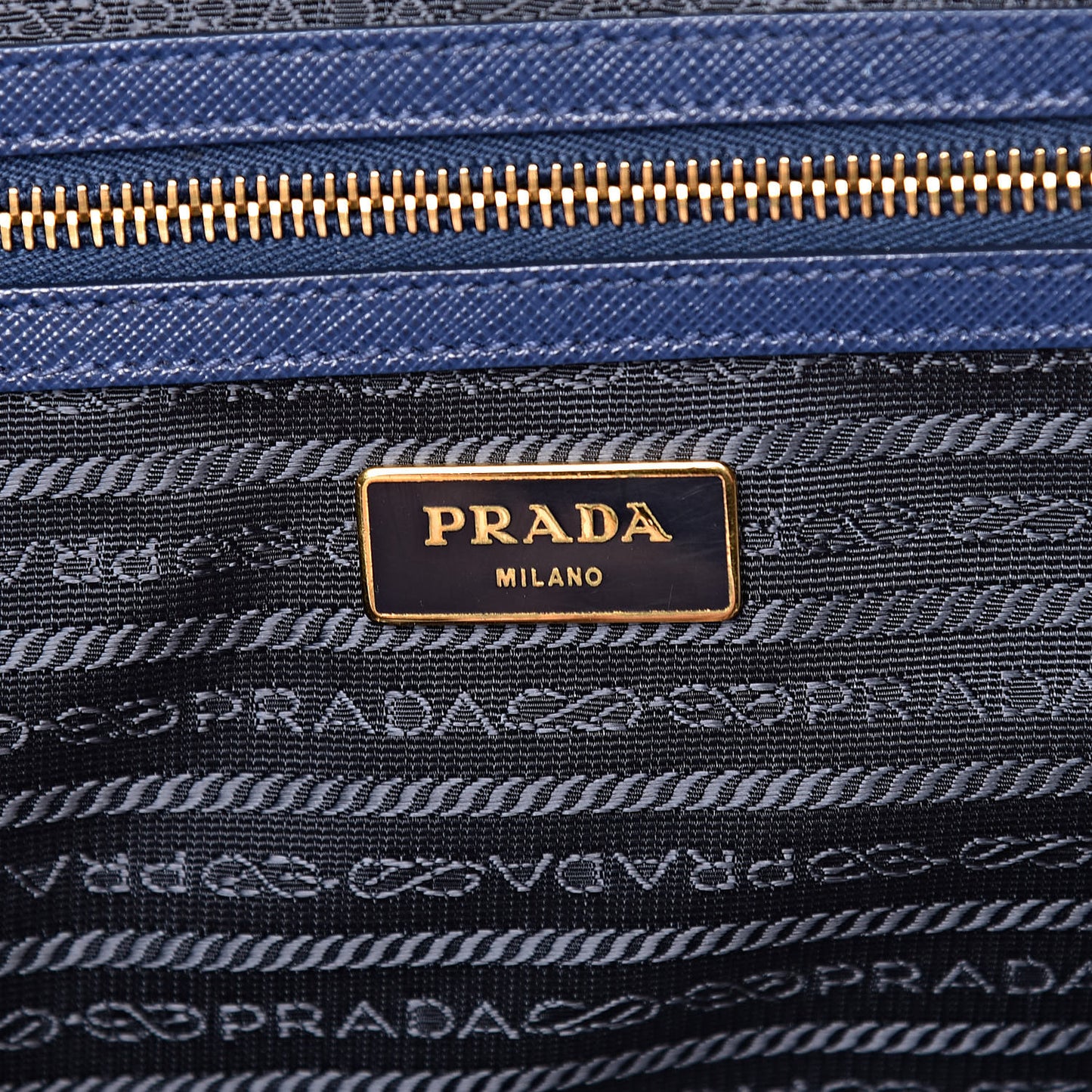 Saffiano Lux Bauletto Bleuette