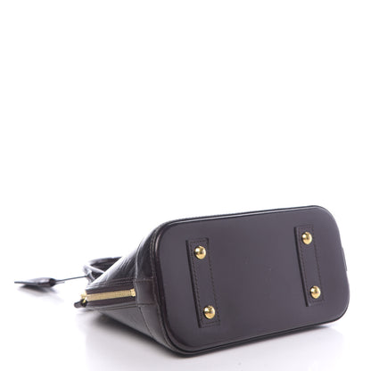 Louis Vuitton Vernis Alma BB Amarante 4 of 9