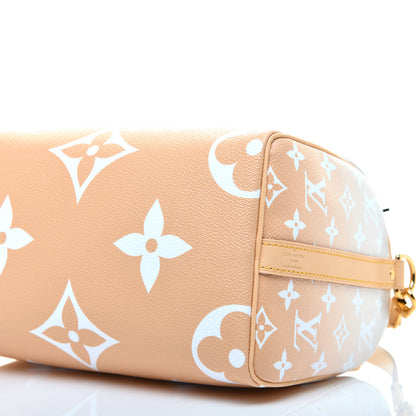 Louis Vuitton Monogram Giant By The Pool Speedy Bandouliere 25 Brume 9 of 11