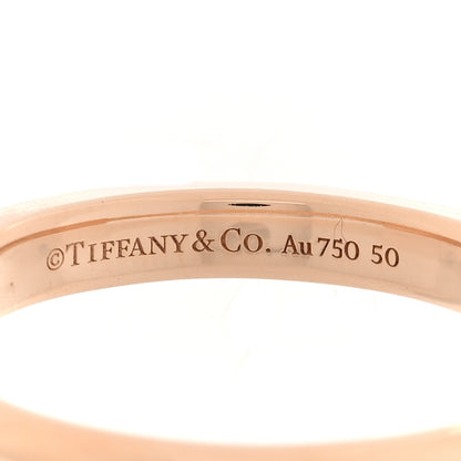 Tiffany 18K Rose Gold Lock Ring 59 8.75 4 of 5