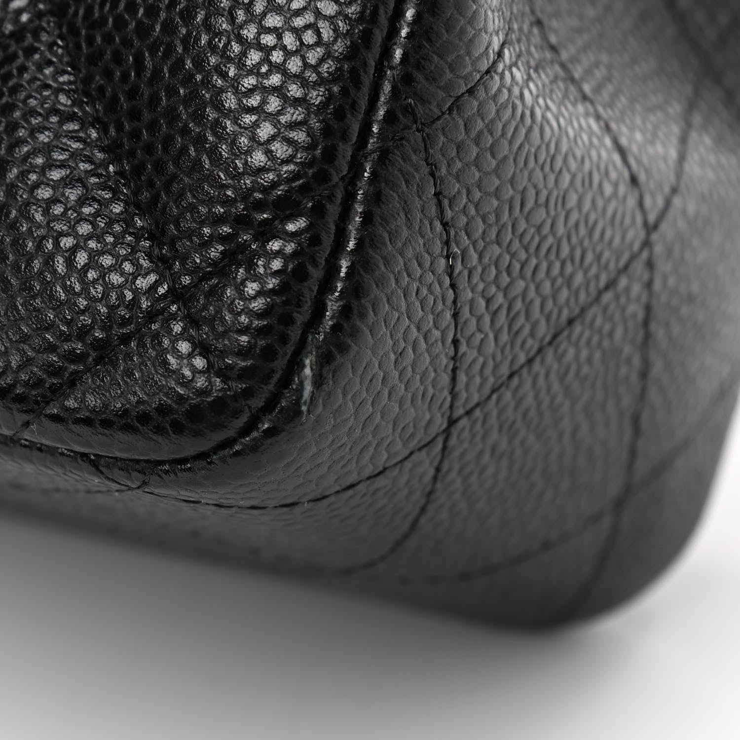 Chanel Caviar Quilted Jumbo Double Flap Black 10 of 10