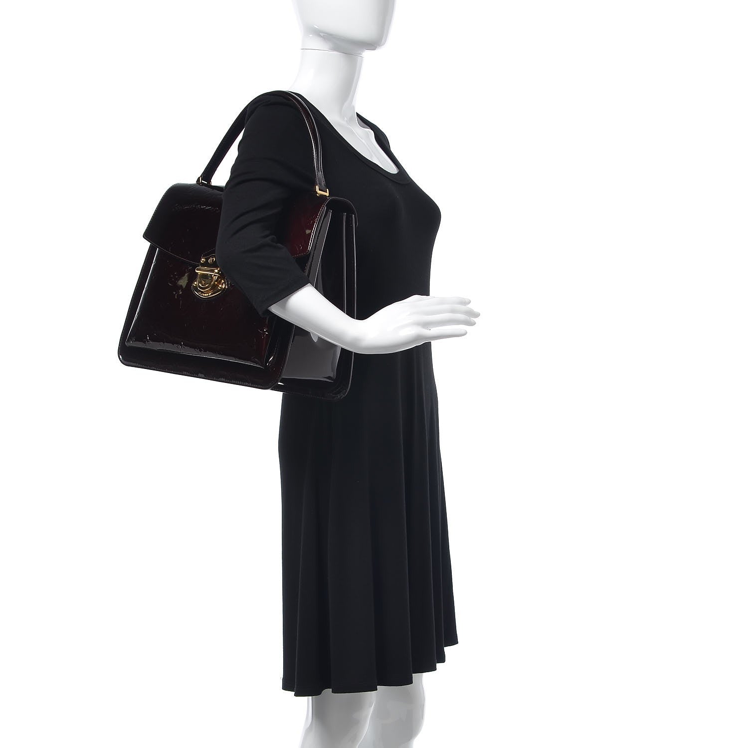 Louis Vuitton Vernis Romaine Amarante 2 of 6