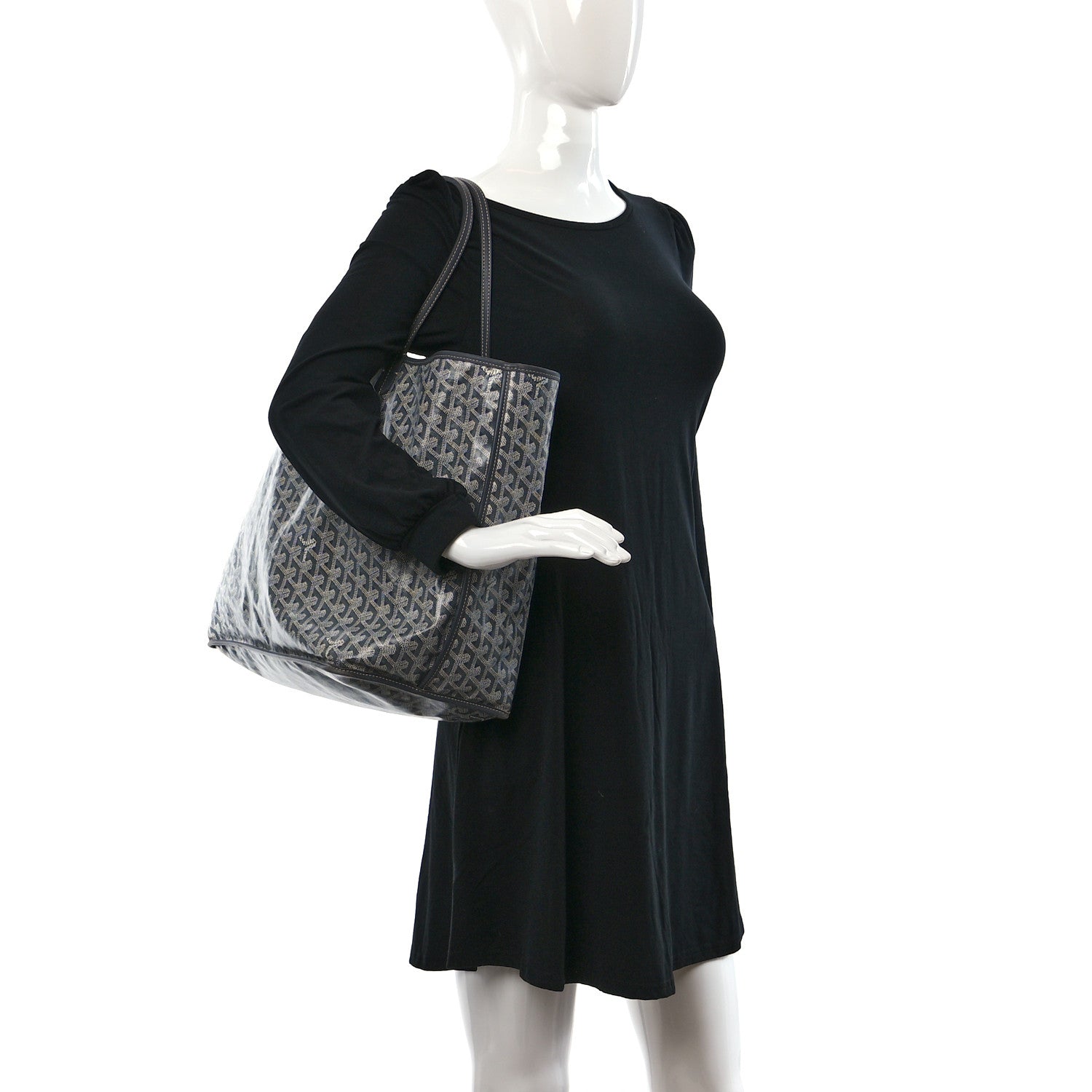 Goyard Goyardine Reversible Anjou GM Grey 2 of 15