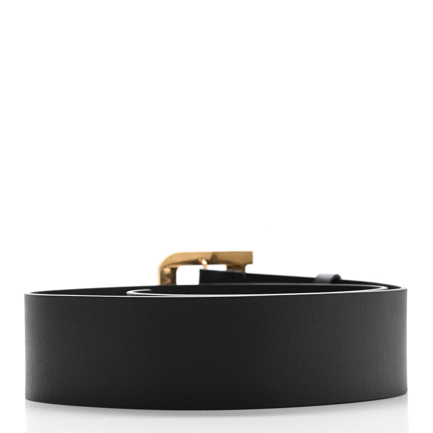 Calfskin Diorquake Belt 90 Black
