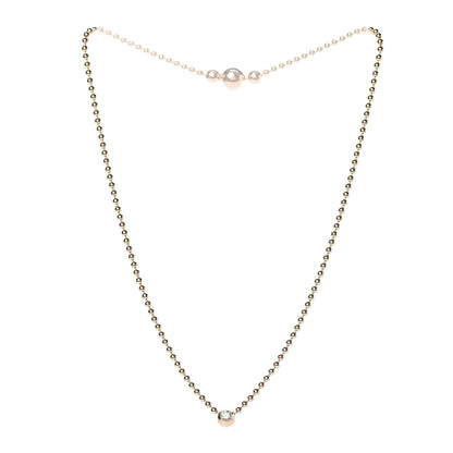 Cartier 18K Yellow Gold Diamond Draperie de Decollete Necklace 3 of 7