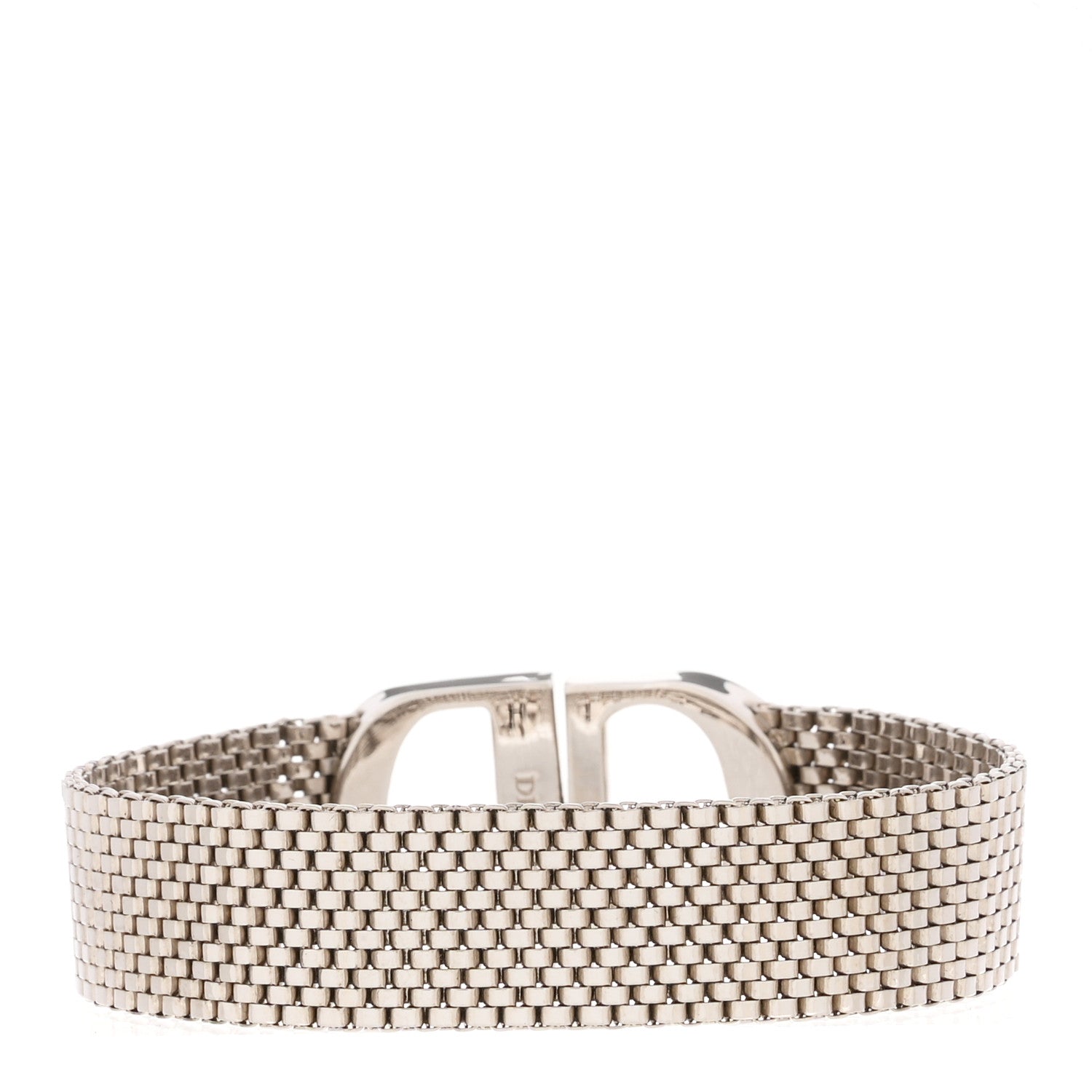 Christian Dior Metal Chain Bracelet Silver 3 of 5