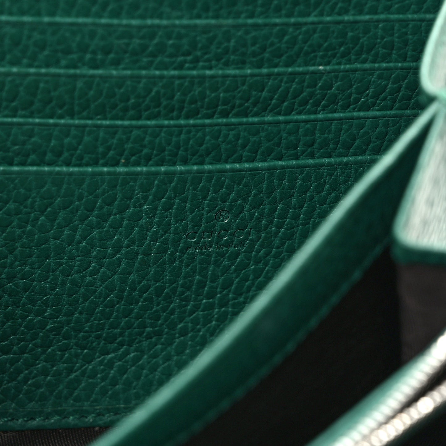 Calfskin Mini Dionysus Chain Wallet Emerald