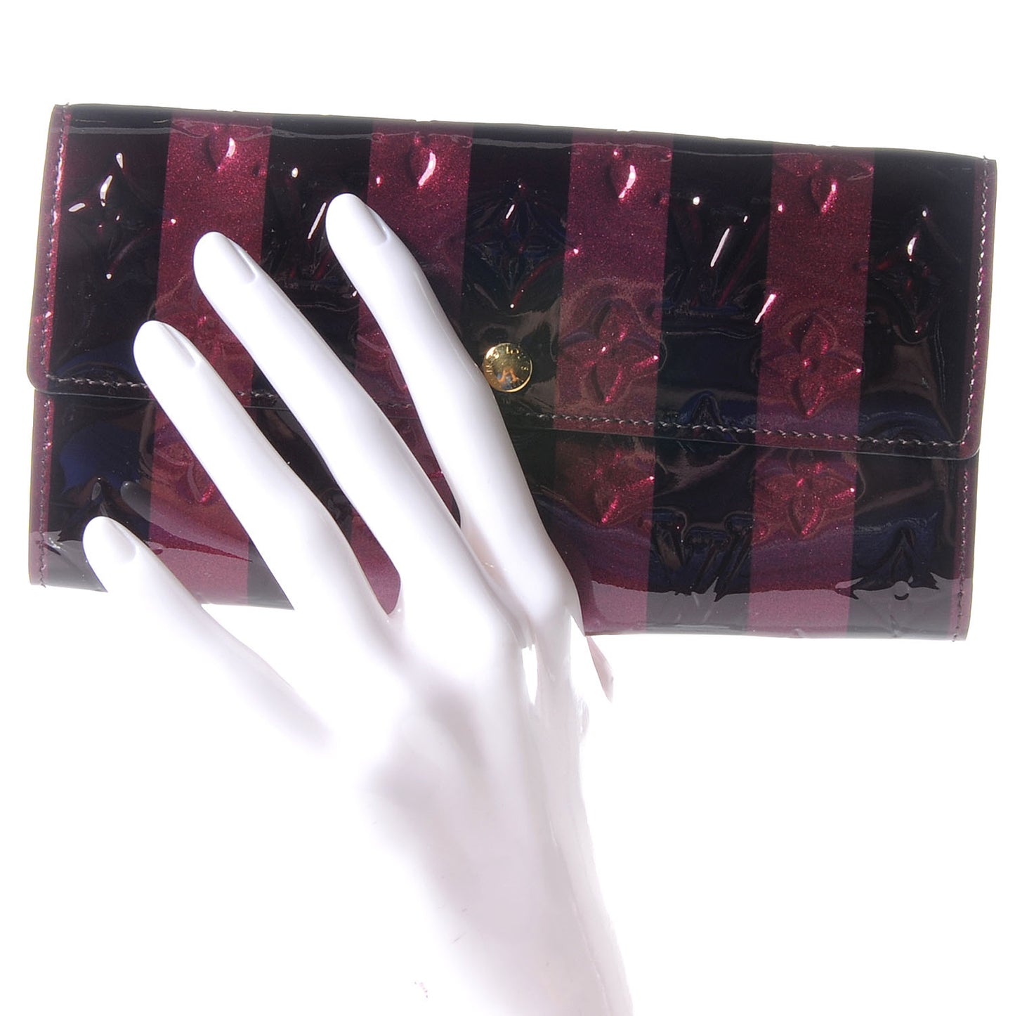 Vernis Rayures Sarah Wallet Amarante