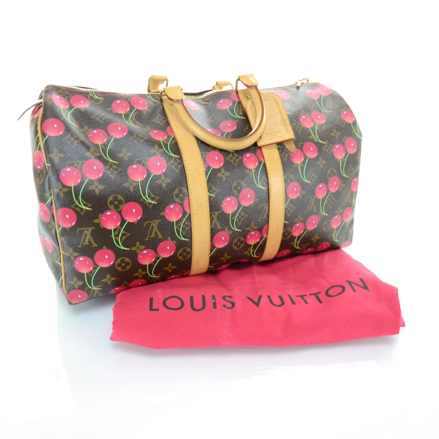 Monogram Cerises Keepall 45