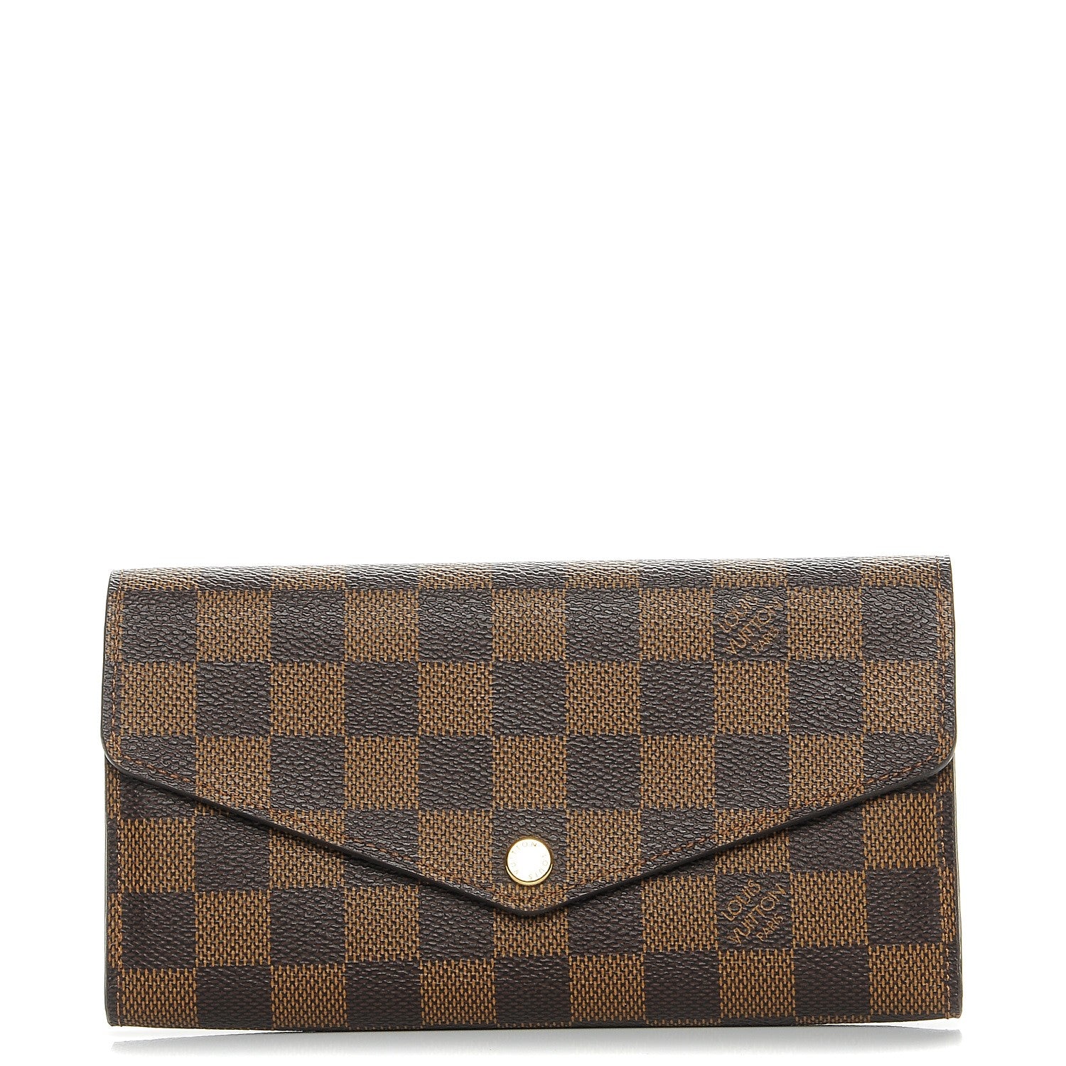 Louis Vuitton Damier Ebene Sarah Wallet NM 1 of 7