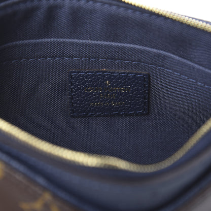 Louis Vuitton Monogram Pallas Clutch Blue Marine 6 of 11