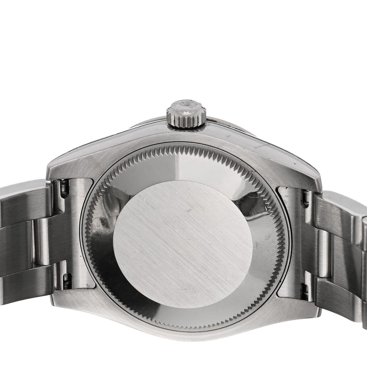 Rolex Stainless Steel 31mm Oyster Perpetual Watch Black 177200 4 of 5