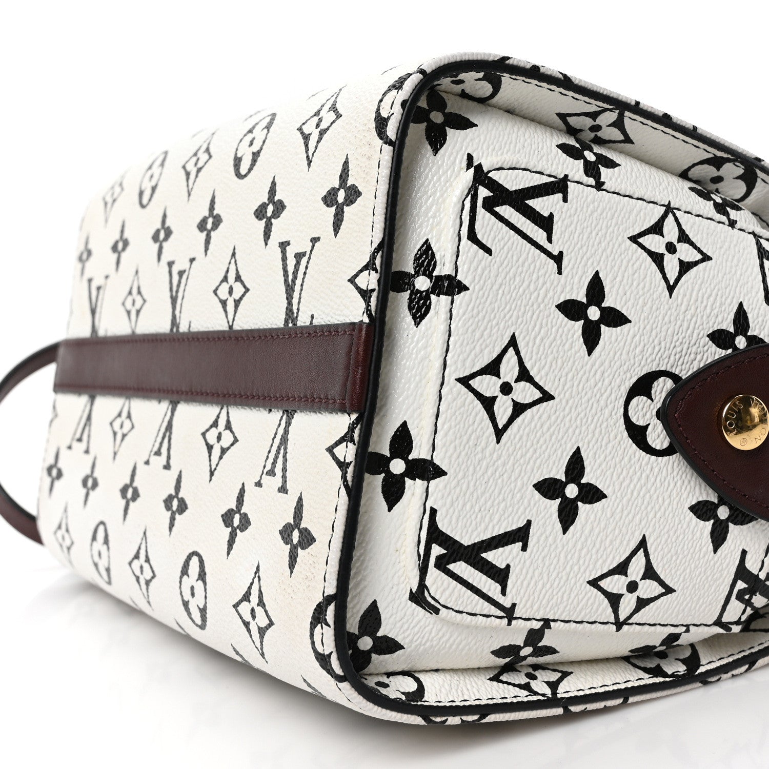 Louis Vuitton Monogram Speedy Amazon PM White Chocolat 9 of 9