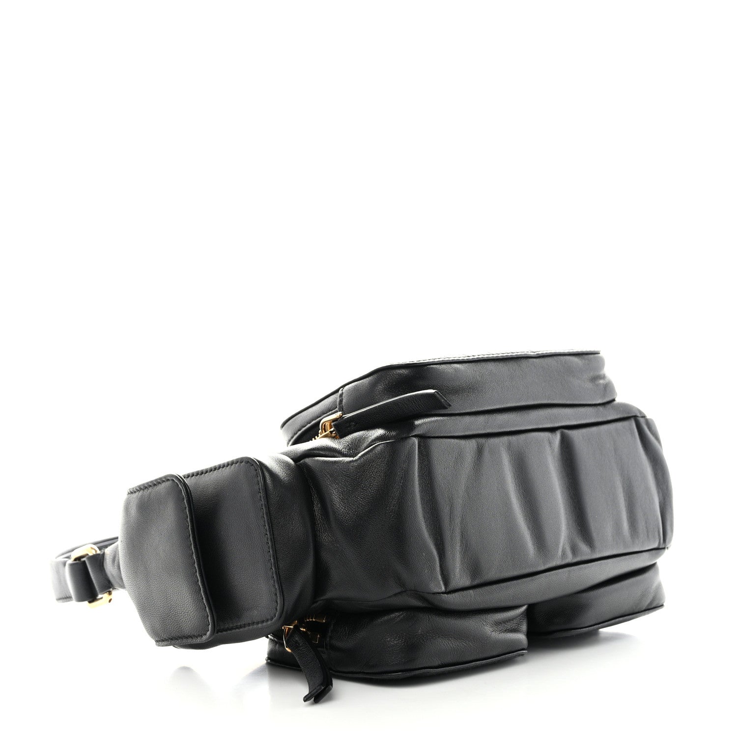 Miu Miu Nappa Multi Pocket Hobo Black 4 of 10