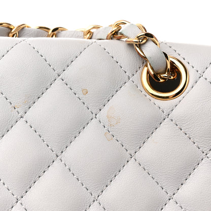 Chanel Calfskin Quilted Large Urban Spirit Backpack Grey 16 of 17