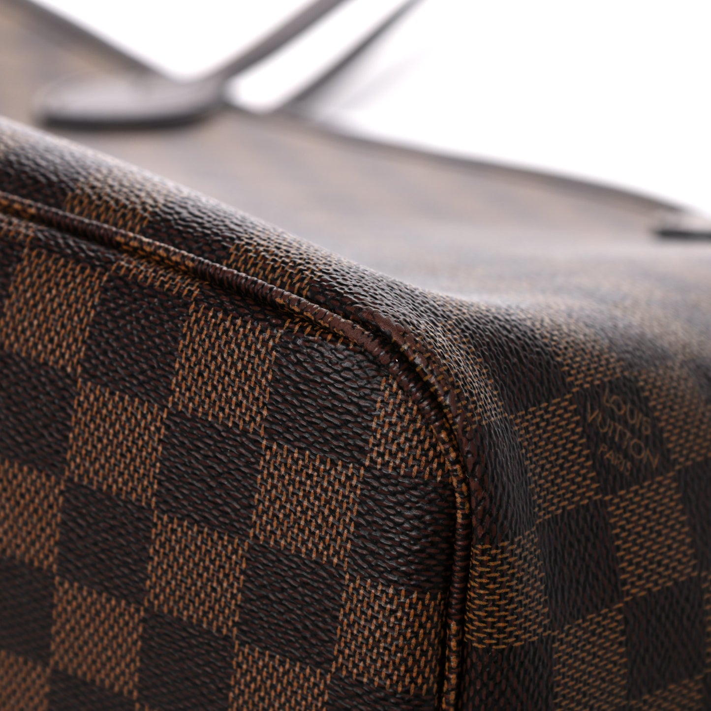 Damier Ebene Neo Neverfull MM Rose Ballerine