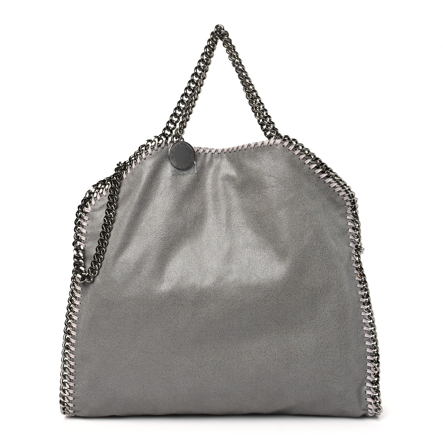 Stella McCartney Shaggy Deer Falabella Fold Over Tote Grey 1 of 10