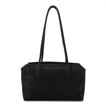 The Row Nubuck Terrasse Bag Black 1 of 9