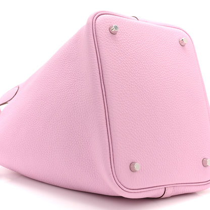 Hermes Taurillon Clemence Picotin Lock 22 MM Mauve Sylvestre 9 of 11