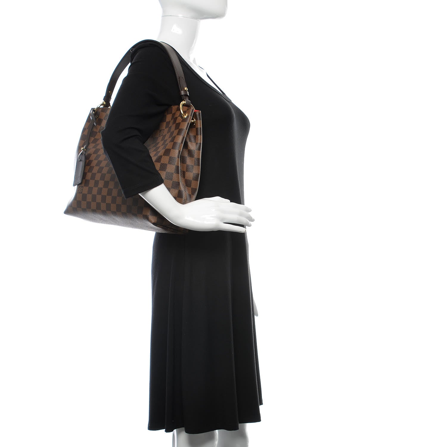 Louis Vuitton Damier Ebene Graceful PM 2 of 11