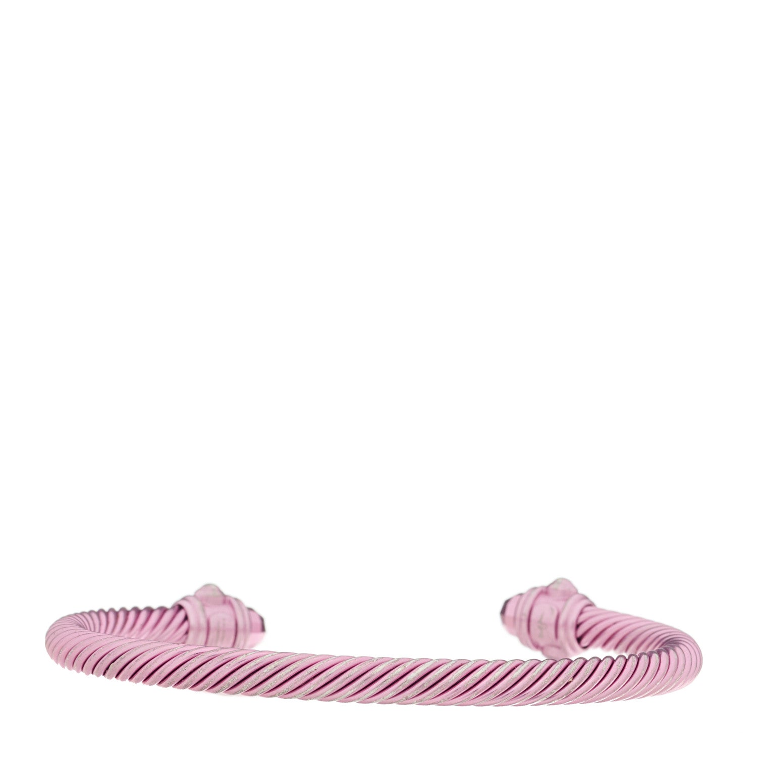 David Yurman Aluminum 5mm Renaissance Bracelet Pink 2 of 4