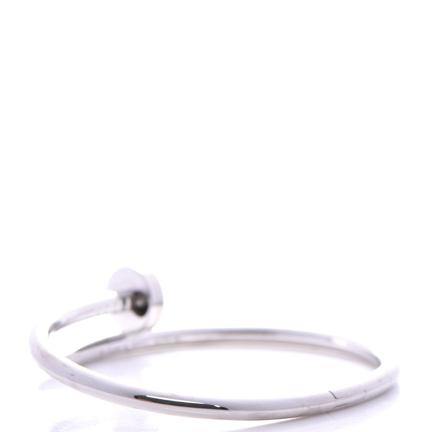 Cartier 18K White Gold Juste Un Clou Bracelet 16 3 of 11