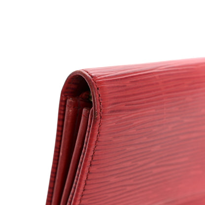 Louis Vuitton Epi Sarah Wallet Red 11 of 17