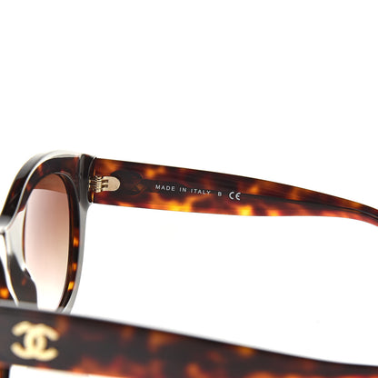 Chanel Acetate Butterfly Sunglasses 5371 Tortoise 6 of 8