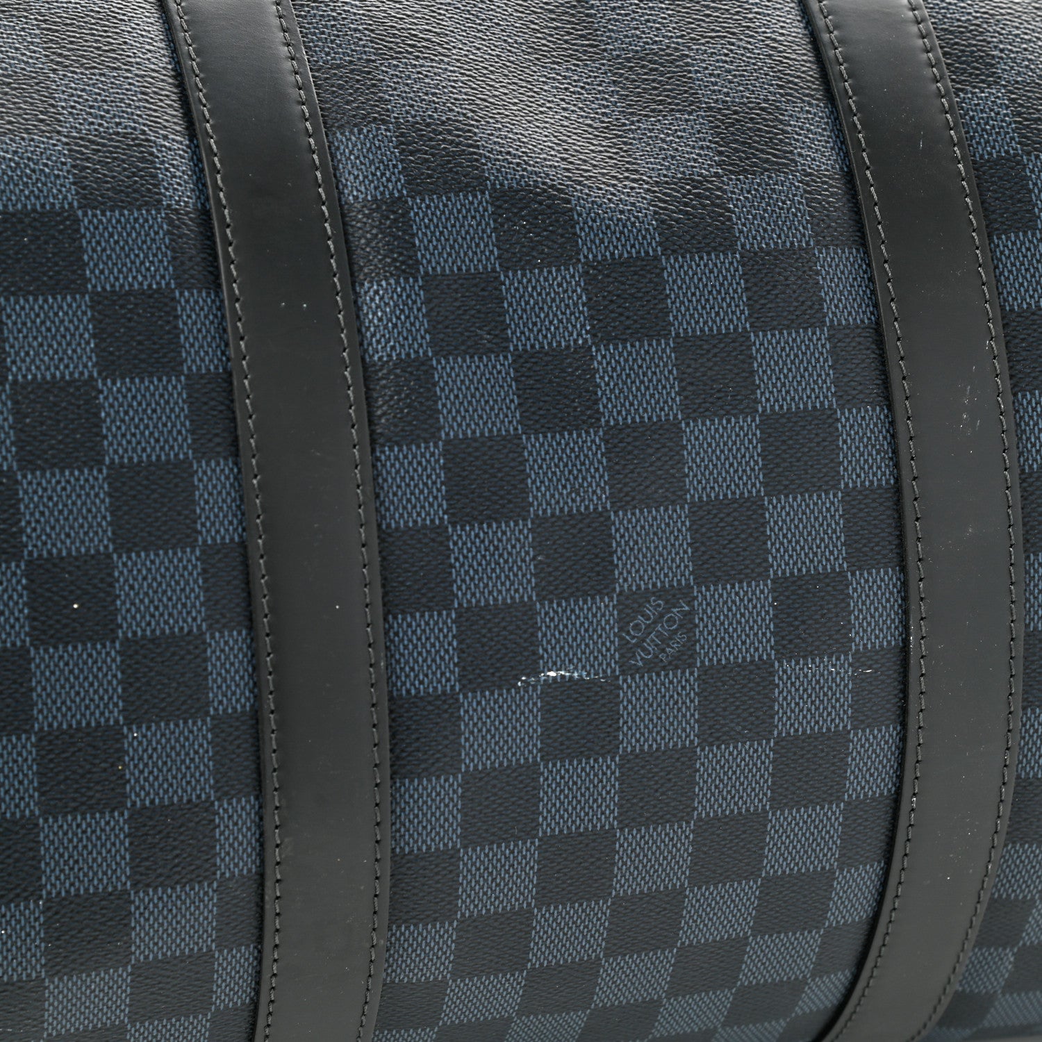 Louis Vuitton Damier Cobalt Keepall Bandouliere 55 15 of 15
