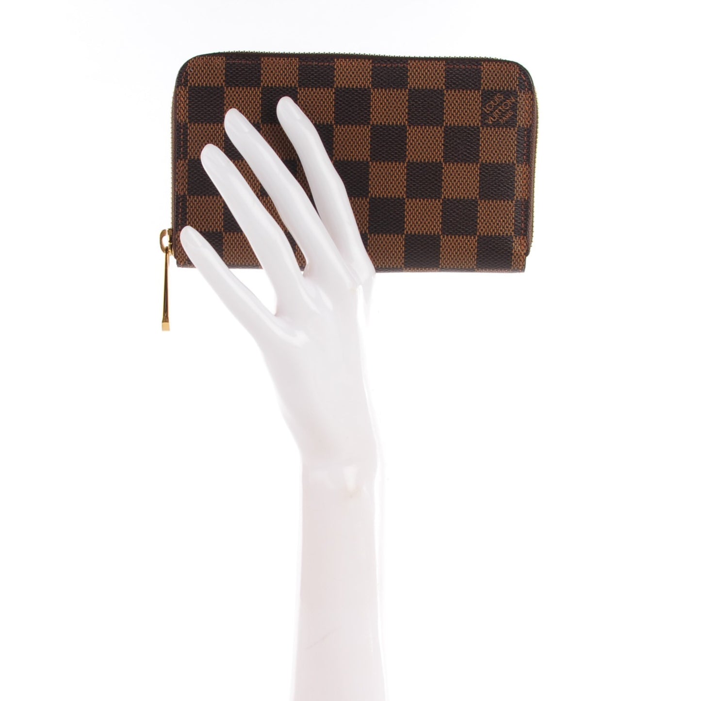 Damier Ebene Zippy Compact Wallet