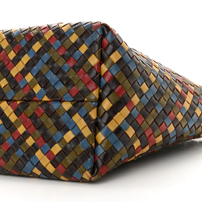 Bottega Veneta Nappa Intrecciato Medium Cabat Multicolor 11 of 16
