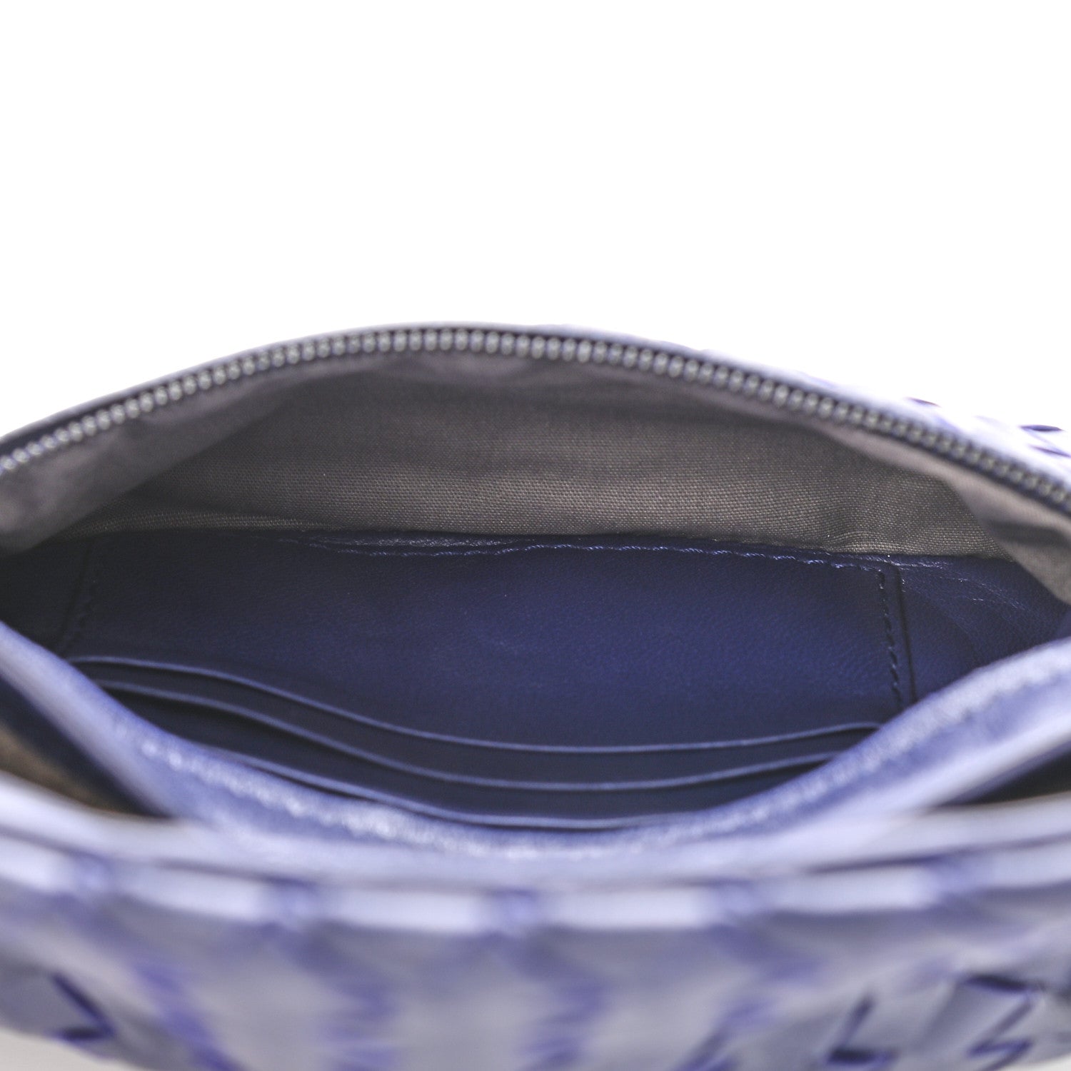 Bottega Veneta Nappa Intrecciato Small Chain Crossbody Atlantic 10 of 13