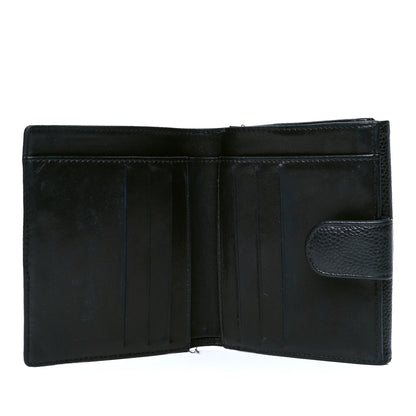 Chanel Caviar Timeless CC Compact French Wallet Black 5 of 5