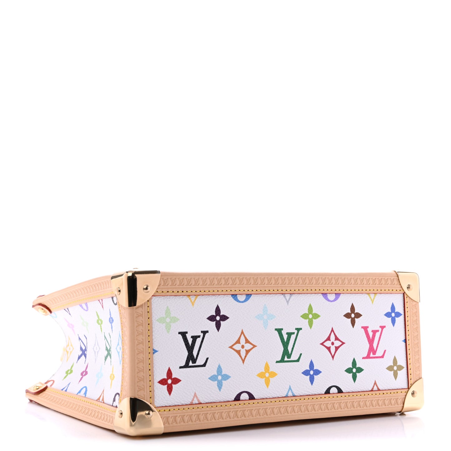 LV X TM Monogram Multicolor Onthego PM White