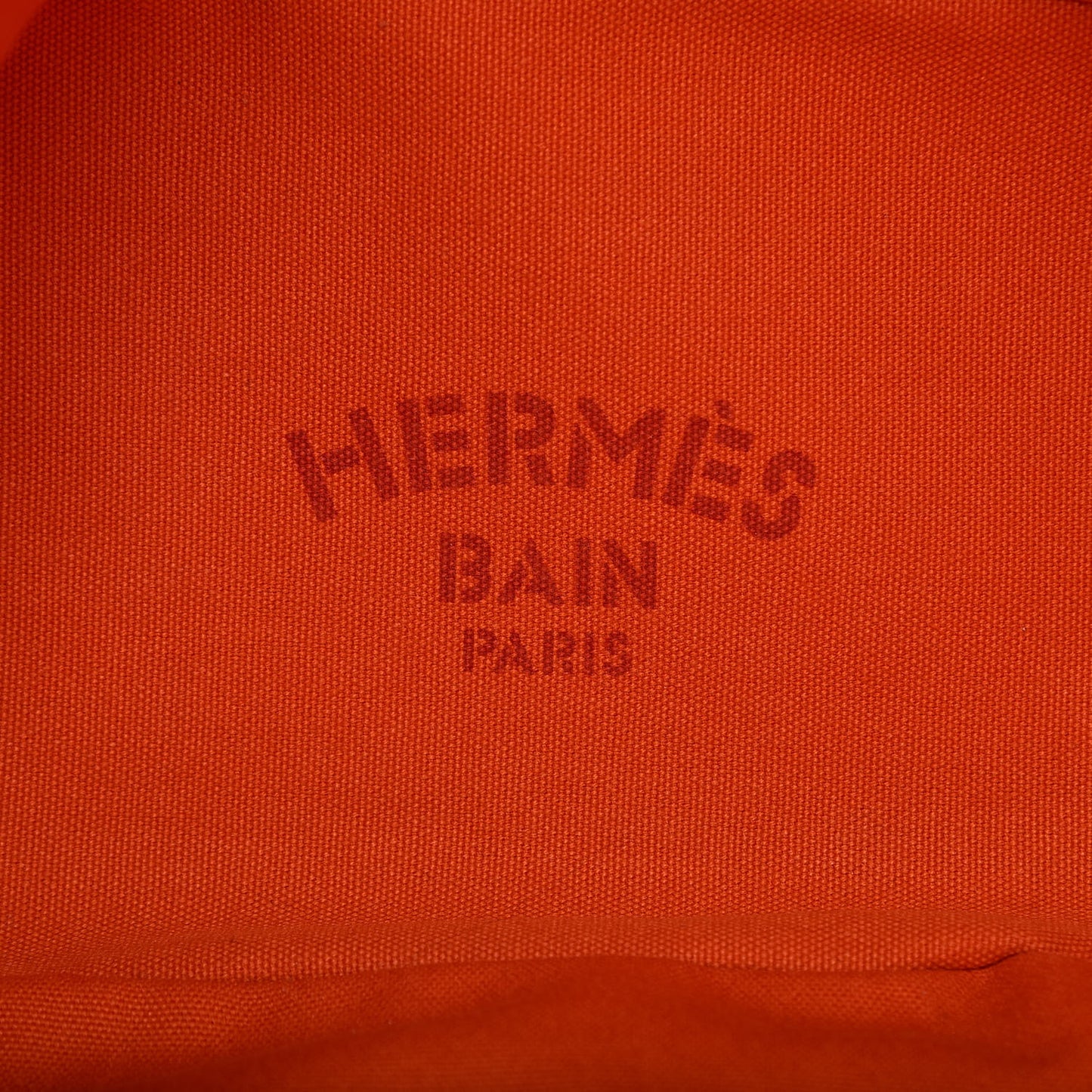 Canvas Beach Tote Orange