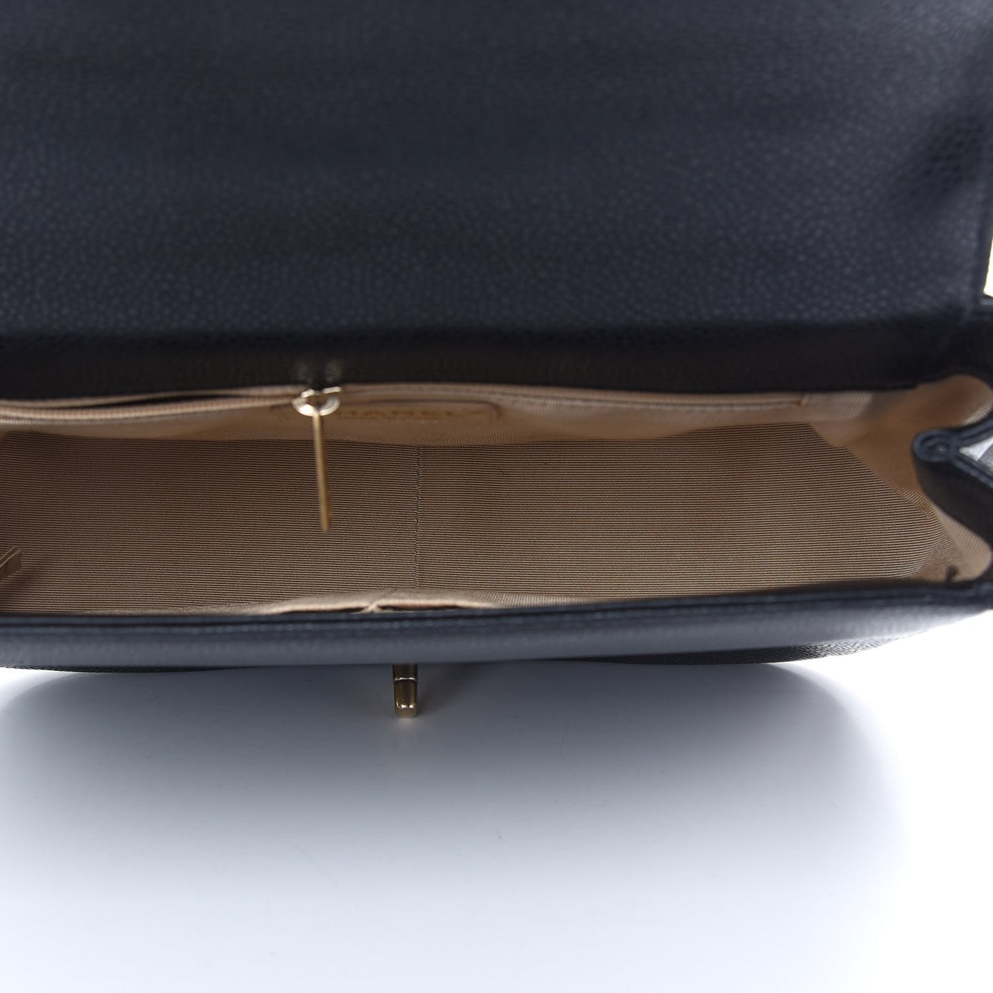 Caviar Carry Around Flap Bag Black