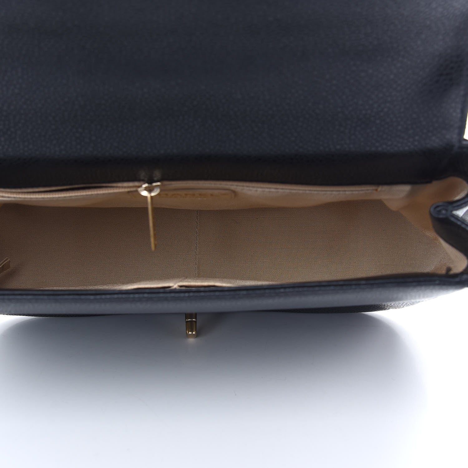 Chanel Caviar Carry Around Flap Bag Black 5 of 9