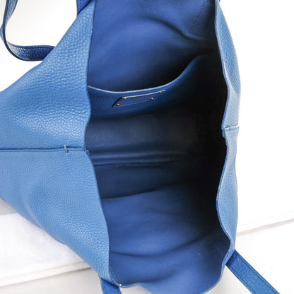 Prada Vitello Daino Tote Cobalto 5 of 7