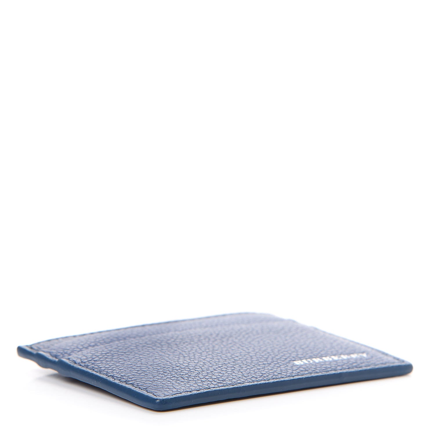 Burberry Grainy Calfskin Card Case Blue 3 of 7
