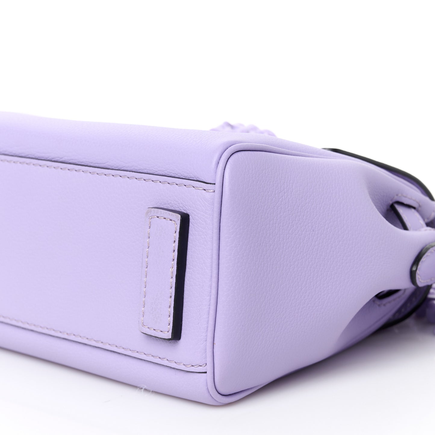 Calfskin Small La Medusa Top Handle Handbag Lilac