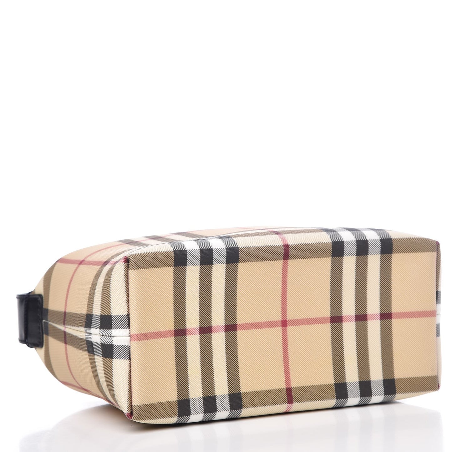 House Check Small Shoulder Bag Black