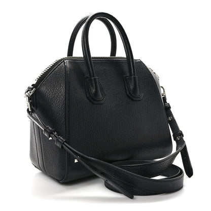 Givenchy Sugar Goatskin Mini Antigona Black 3 of 9