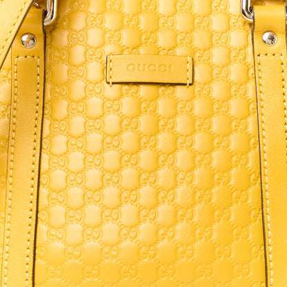 Gucci Soft Microguccissima Mini Dome Bag New Buttercup 9 of 11