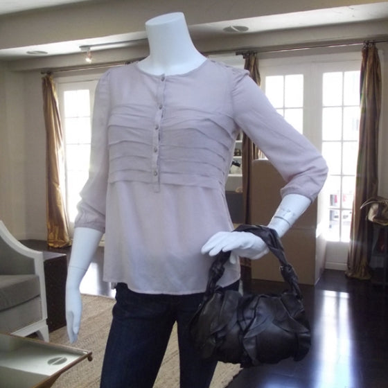 Prada Nappa Mordore Ruffle Shoulder Bag 2 of 11