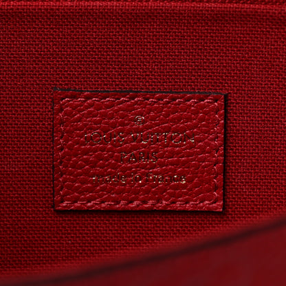 Louis Vuitton Empreinte Pochette Felicie Chain Wallet Scarlet 7 of 10