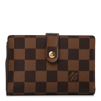 Louis Vuitton Damier Ebene French Purse Wallet 1 of 8