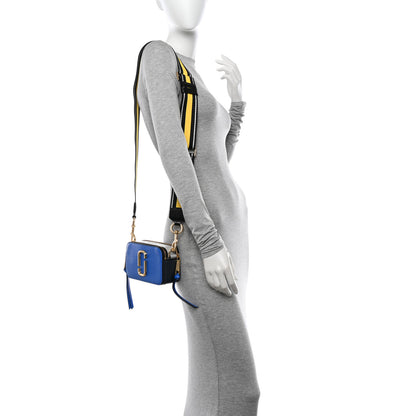 Marc Jacobs Saffiano Small Snapshot Camera Bag Blue Multi 2 of 10