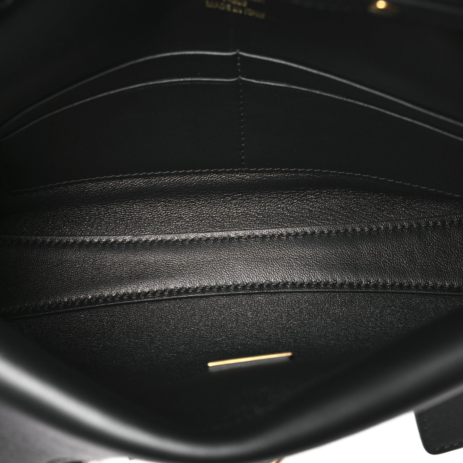 Balenciaga Smooth Calfskin Small Bel Air Clutch On Strap Black 5 of 9