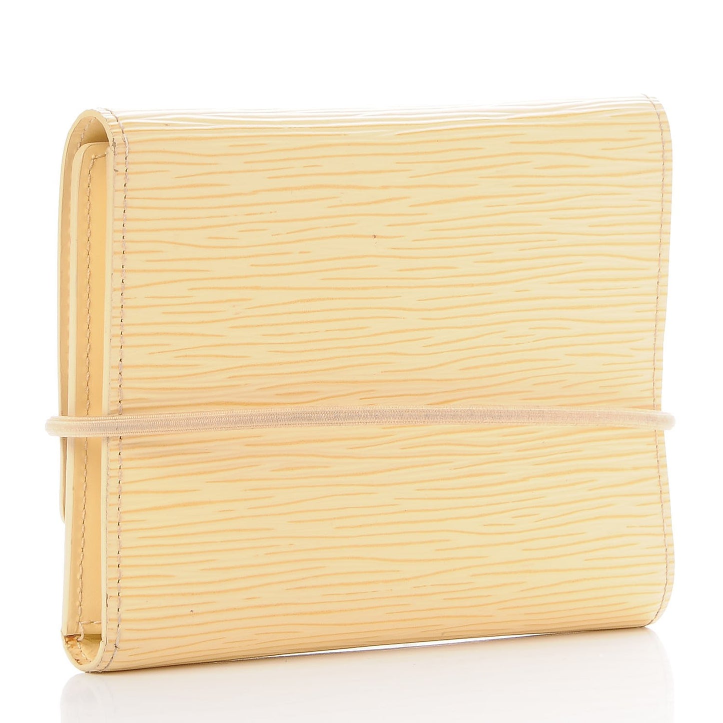 Epi Porte-Monnaie Elastique Wallet Vanilla
