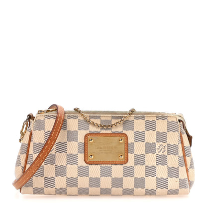Louis Vuitton Damier Azur Eva Clutch 1 of 10